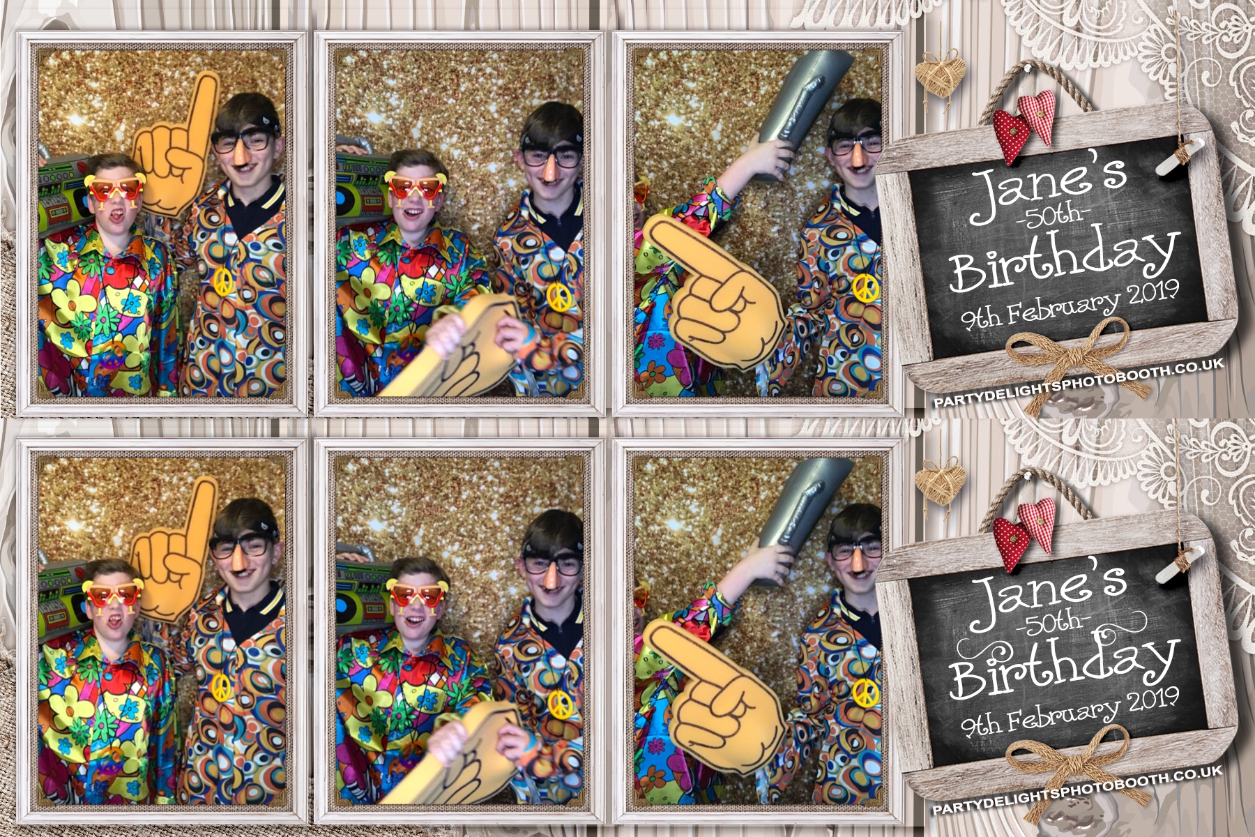 Jane’s 50th - Prints | View more photos from the event at gallery.partydelightsphotobooth.co.uk/u/PartyDelightsPhotoBooth/Jane’s-50th-Prints